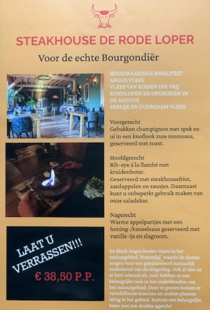 100% lokaal steakhouse stadskanaal