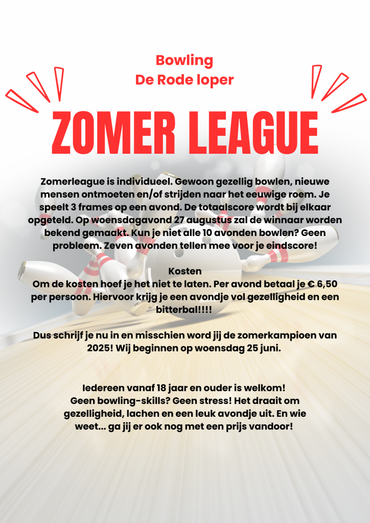 bowlen Stadskanaal Zomer